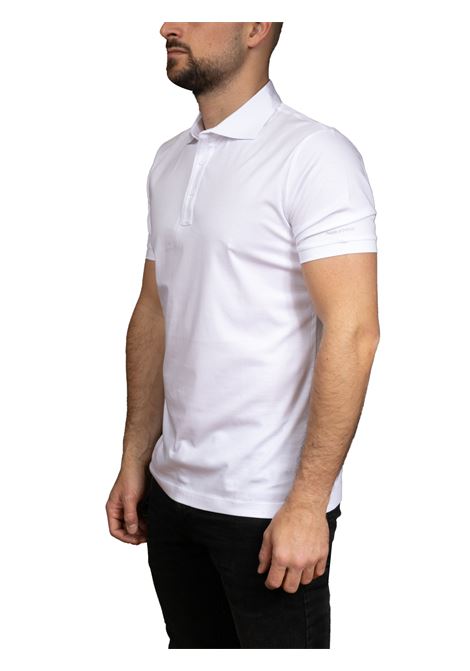 Male white polo shirt PEOPLE OF SHIBUYA | MALE|PM444JERSEY-007